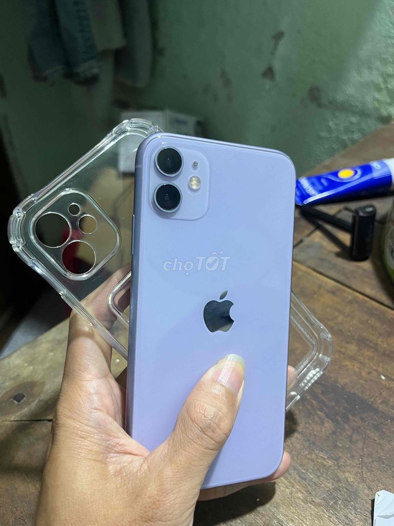 iphone 11 tím 64g zing full pin thay mới 100%. Mua bán Điện thoại tại Thị xã Hương Thủy Thừa Thiên Huế được đăng bởi tran phong hình 1