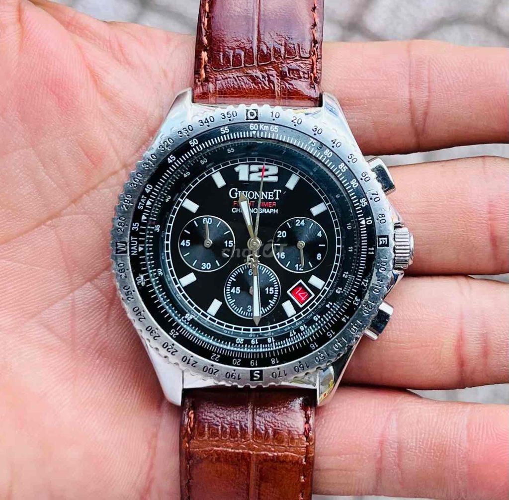 Đồng hồ GUIONNET FLYGHT TIMER CHRONO Nam. Mua bán Đồng hồ tại Quận Phú Nhuận Tp Hồ Chí Minh được đăng bởi Nguyễn Lê Đông hình 1