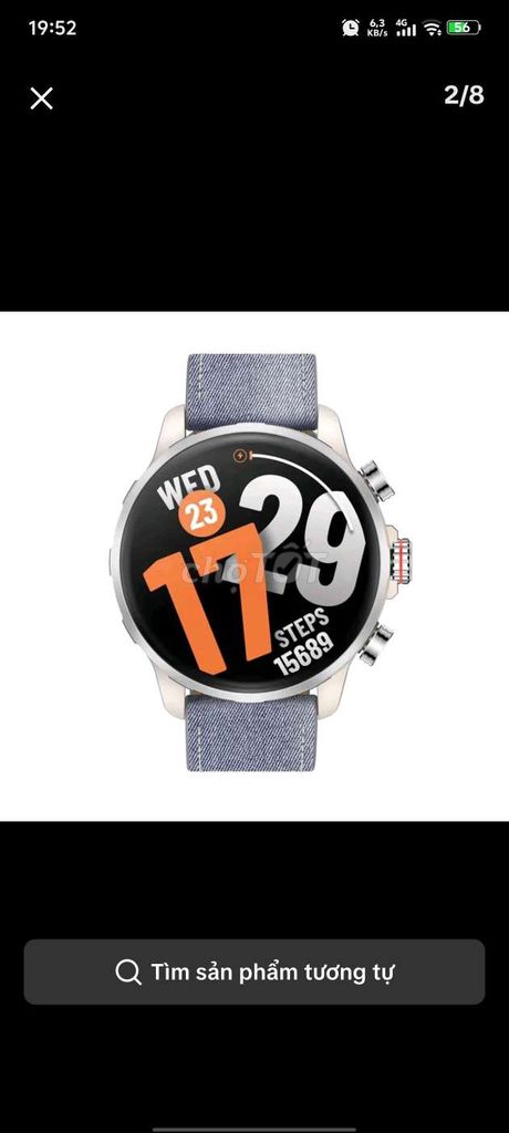 Đồng hồ thông minh mới 99%. Mua bán Thiết bị đeo thông minh tại Huyện Khoái Châu Hưng Yên được đăng bởi suzuki hình 1