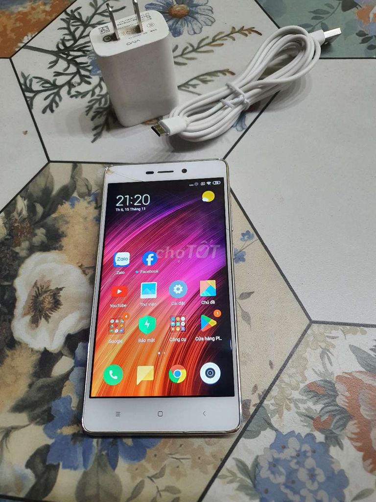 Mi 3S full zin kèm sạc