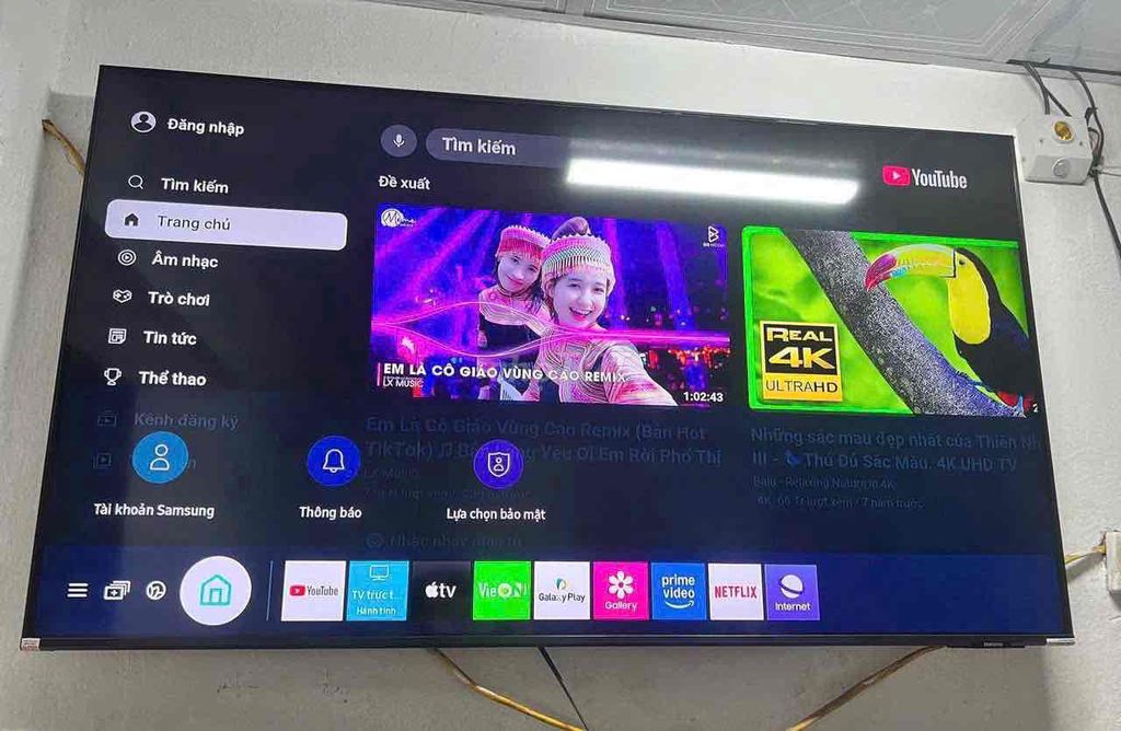 Tivi Samsung 50 inch 4K đã dùng. Mua bán Tivi, Âm thanh tại Quận Hoàng Mai Hà Nội được đăng bởi Bảo Hiền hình 1