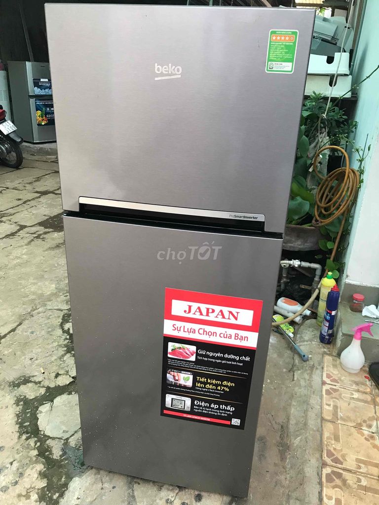 Tủ lạnh Beko Inverter 206L Xám. Mua bán Tủ lạnh tại Thành phố Long Xuyên An Giang được đăng bởi Máy lạnh Inverter hình 1