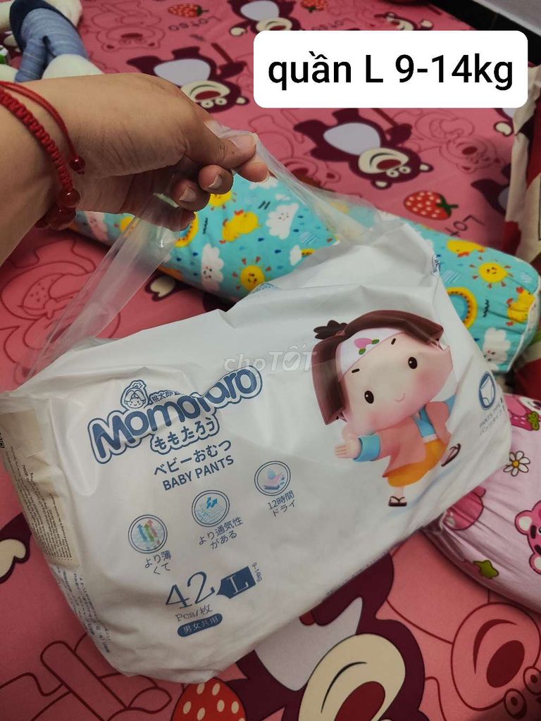 Tã quần monotaro size L 9-14kg 42 miếng