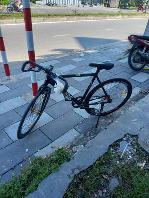 Xe đạp Fixie khung nhôm màu đen 2 líp có phanh. Mua bán Xe đạp tại Quận Ngô Quyền Hải Phòng được đăng bởi nguyen tuan anh