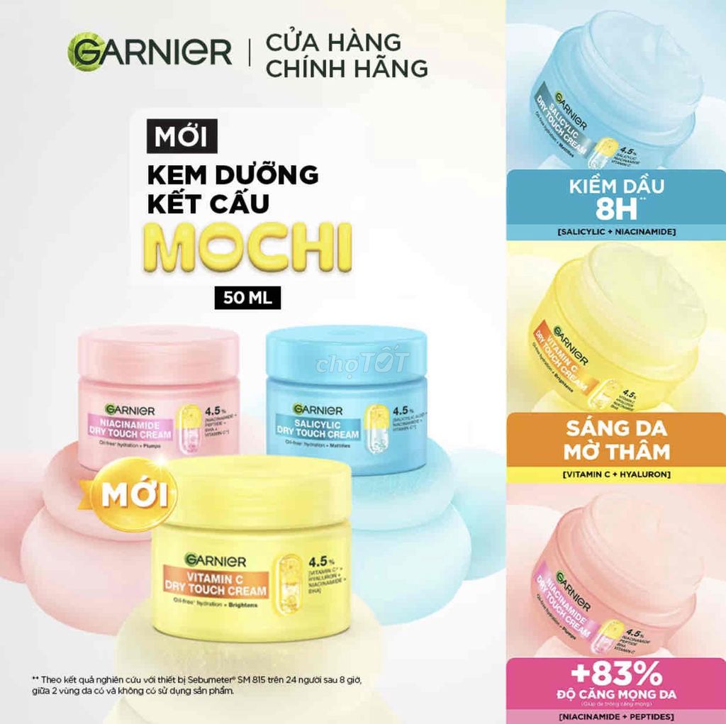 Kem dưỡng ẩm Garnier Mochi+2nc tẩy trang mini. Mua bán Phụ kiện thời trang khác tại Quận Hoàng Mai Hà Nội được đăng bởi Alooo ở đây bán đủ thứ hình 1