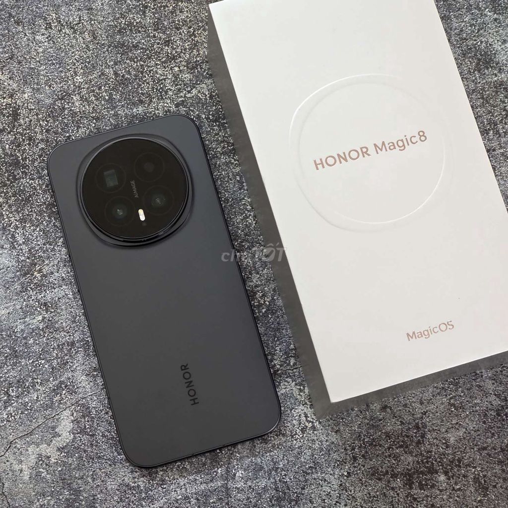 Honor Magic 8 5G 512GB Đen Fullbox. Mua bán Điện thoại tại Quận Thanh Khê Đà Nẵng được đăng bởi Tú MB hình 1
