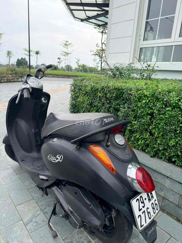 SYM Elite 50 2020 Đen nhám