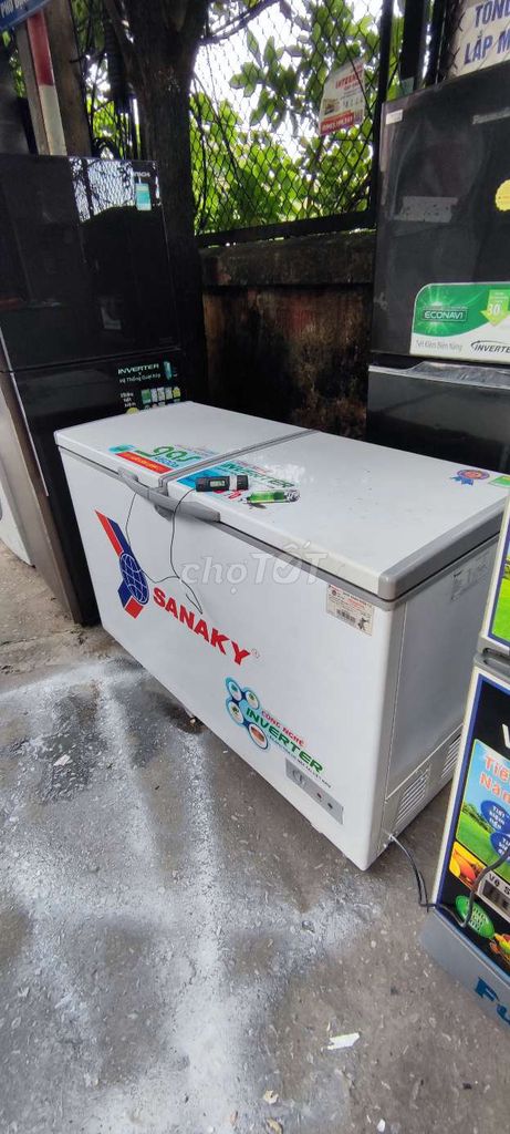 Tủ đông Sanaky inverter  400L nguyên đông 1 chế độ