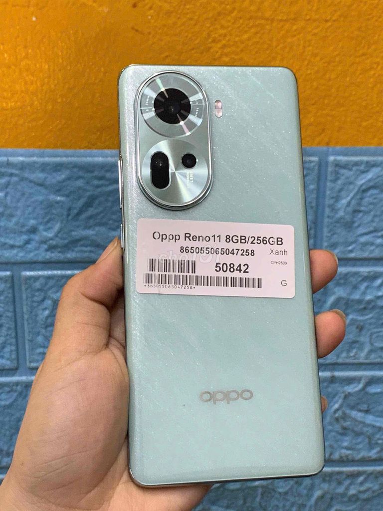 Oppo Reno 11 ram 8g/256gb blue cty 2 sim vật lý. Mua bán Điện thoại tại Quận 3 Tp Hồ Chí Minh được đăng bởi Nam Á Mobile hình 1