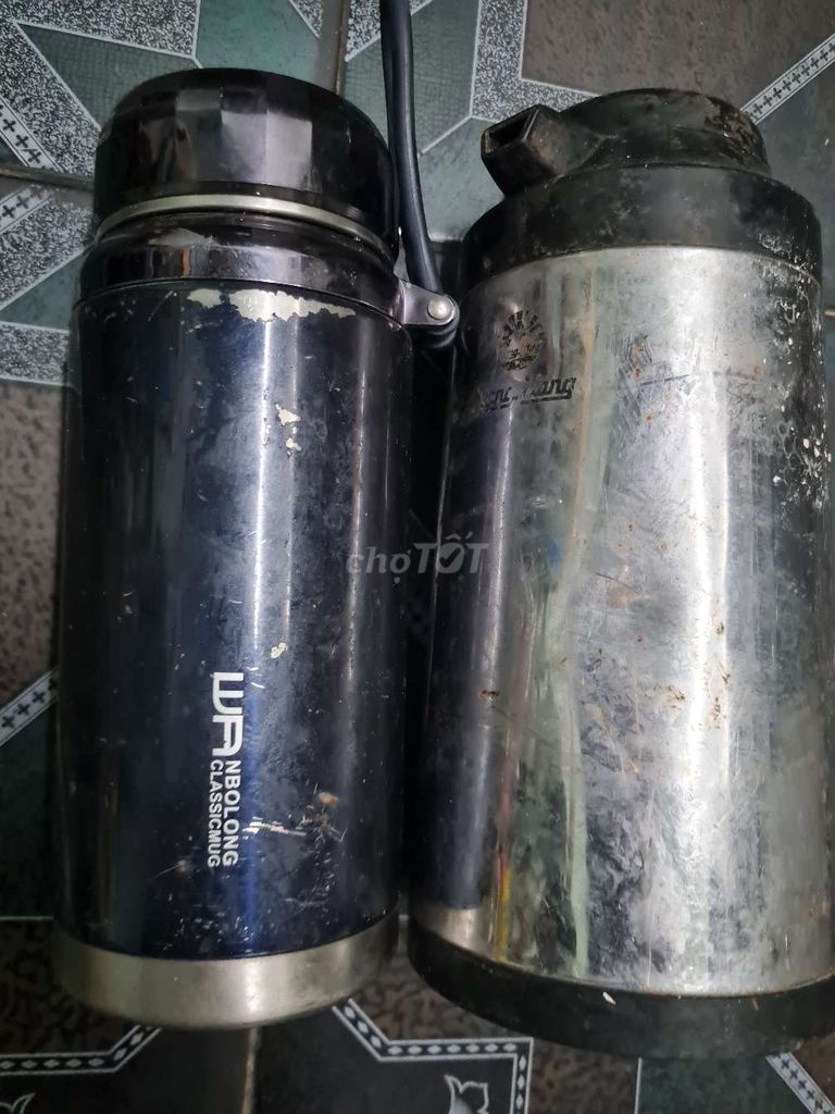 combo 2 Bình Thủy/giữ nhiệt Thép không gỉ 304 rẻ ạ. Mua bán Dụng cụ nhà bếp tại Quận 3 Tp Hồ Chí Minh được đăng bởi Sơn hình 1