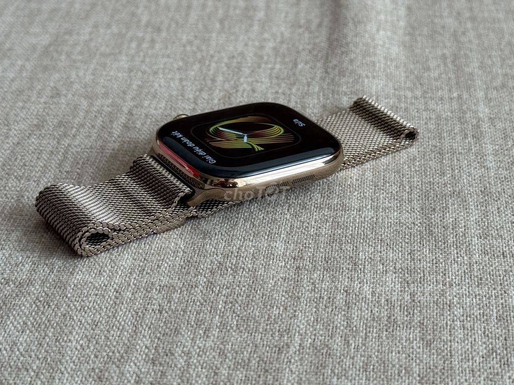 Apple Watch Series 10 Titanium Vàng 46mm Dây Milan. Mua bán Thiết bị đeo thông minh tại Quận Bình Tân Tp Hồ Chí Minh được đăng bởi Đạt hình 1