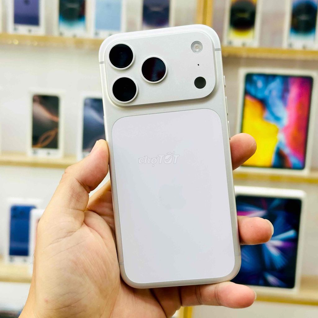 🍎17 PRO TRẮNG 256GB QTẾ ĐẸP99% PIN92% BH9/2026. Mua bán Điện thoại tại Quận Ninh Kiều Cần Thơ được đăng bởi Nghĩa Trần Mobile hình 1