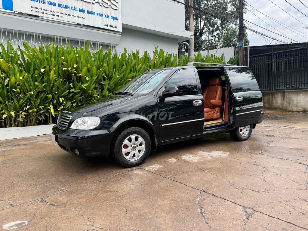 Kia Carnival 2008 GS 2.5 AT -máy số zin.có nhận GL