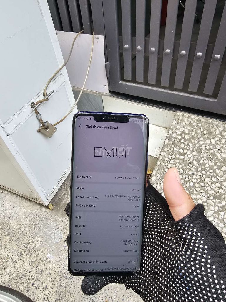Huawei Mate 20 Pro 91GB Xanh. Mua bán Điện thoại tại Quận Tân Bình Tp Hồ Chí Minh được đăng bởi Nguyen hình 1