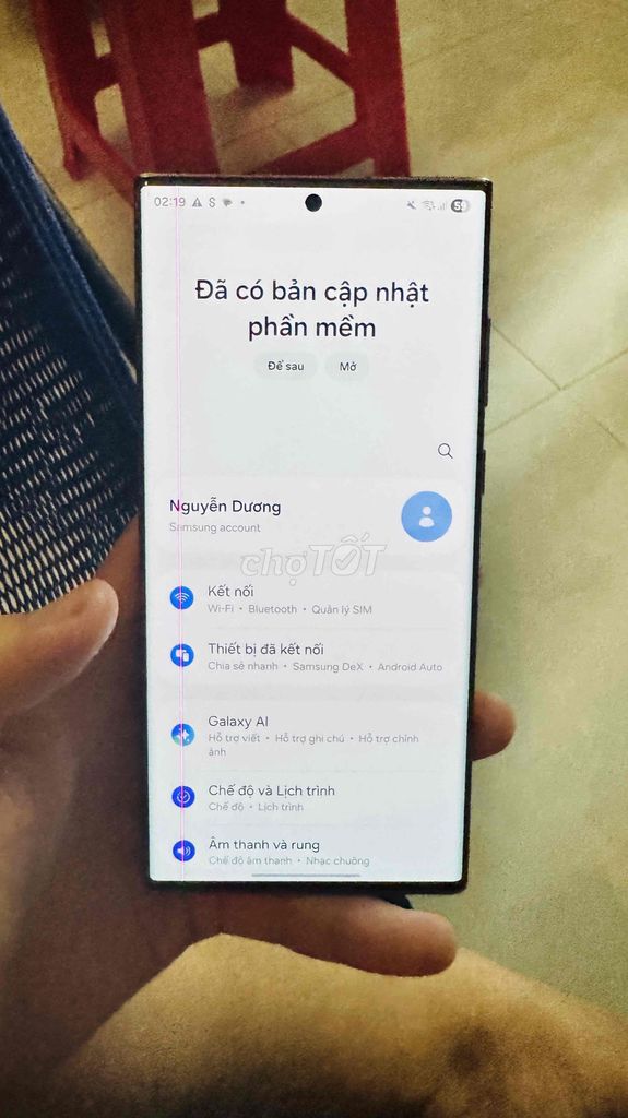 Samsung S22 Ultra Tím 8GB/128GB. Mua bán Điện thoại tại Thành phố Biên Hòa Đồng Nai được đăng bởi Dương hình 1