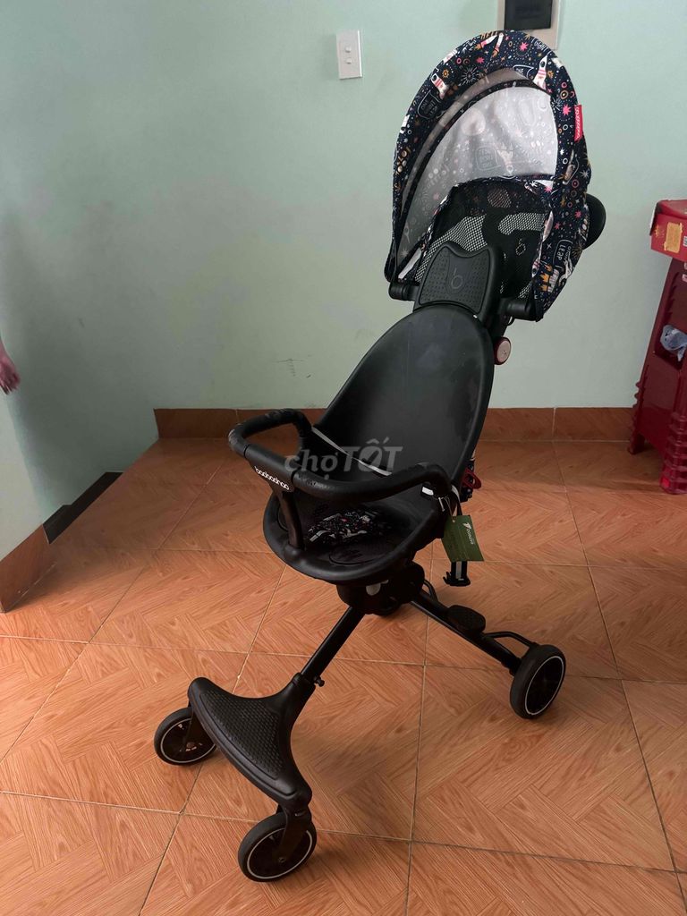Xe đẩy em bé Baobaohao Đen. Mua bán Mẹ và bé tại Quận Ngũ Hành Sơn Đà Nẵng được đăng bởi Nhung Rosie hình 1
