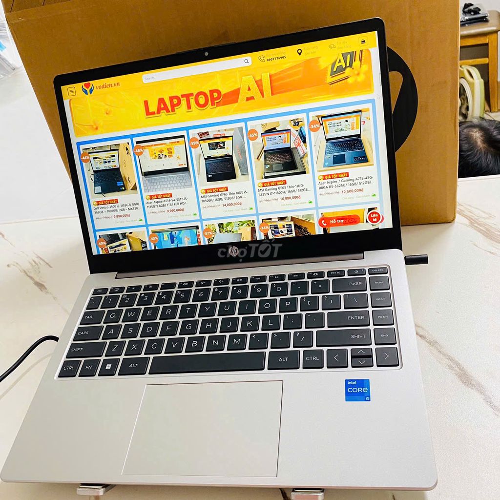 HP NoteBook 240-G10 i5-1334U-16GB-512GB-Full Box. Mua bán Laptop tại Quận Ninh Kiều Cần Thơ được đăng bởi Võ Diện hình 1