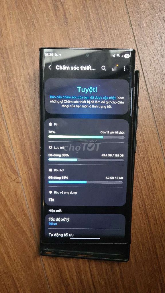 Samsung Galaxy S22 Ultra 128GB Đen. Mua bán Điện thoại tại Quận Long Biên Hà Nội được đăng bởi trankien  hình 1