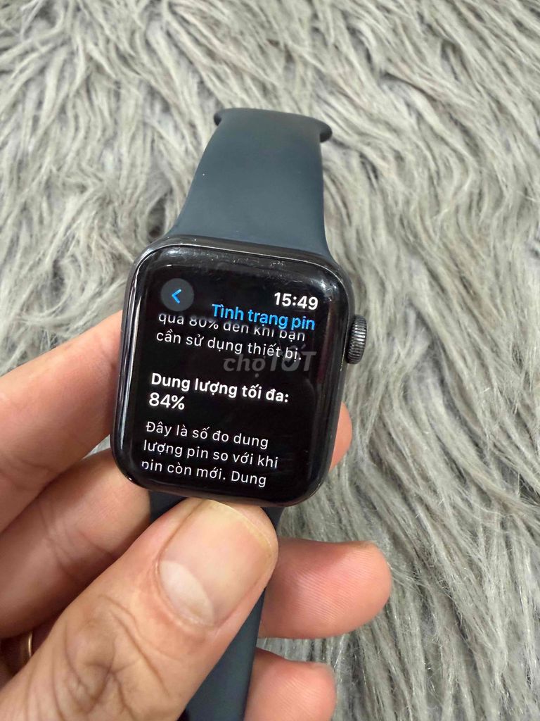 Apple Watch SE 40mm Đen 84%. Mua bán Thiết bị đeo thông minh tại Thành phố Thủ Đức Tp Hồ Chí Minh được đăng bởi đỗ huy hình 1