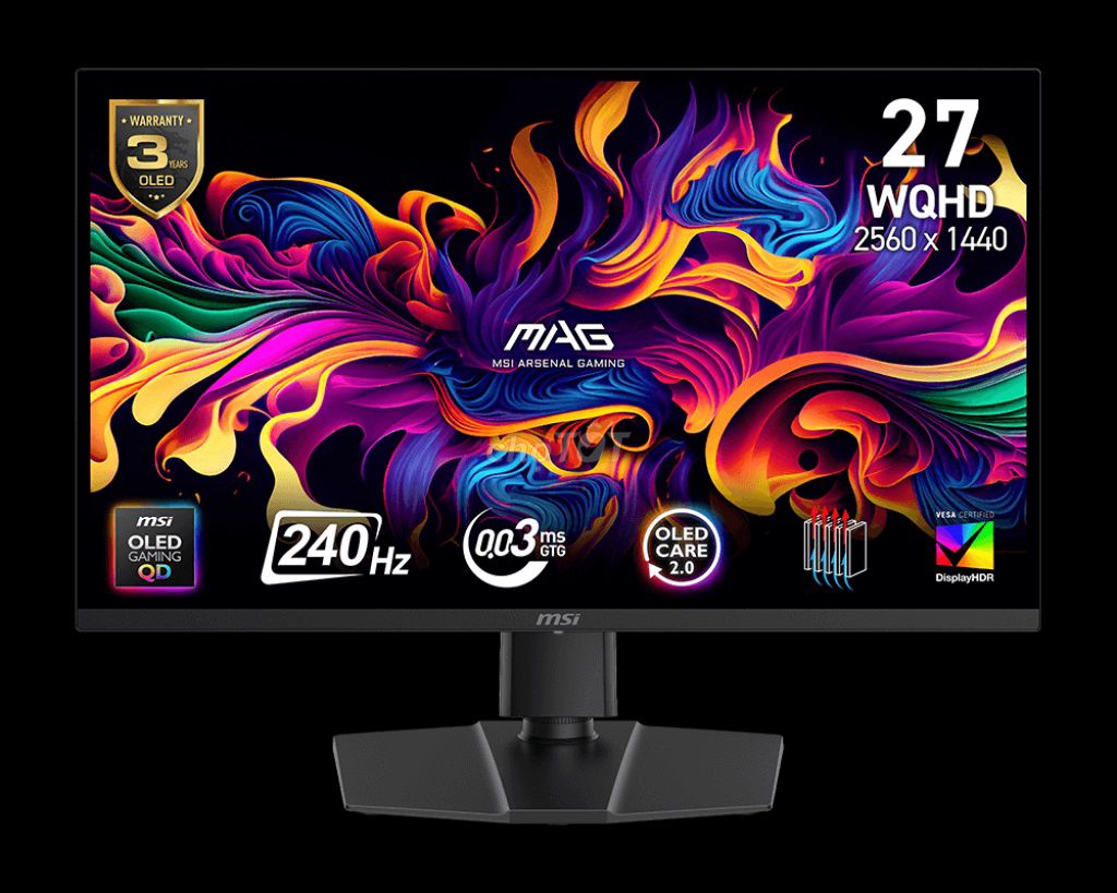 MSI MAG 273QP QD-OLED X24 27" QD-OLED 2K 240Hz. Mua bán Phụ kiện (Màn hình, Chuột...) tại Huyện Cần Đước Long An được đăng bởi Tấn Khương hình 3