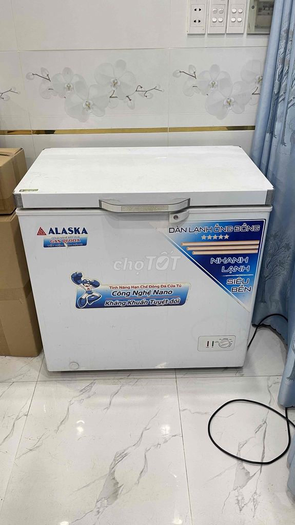 Tủ đông Alaska BD-300C 300L/205L mới 99%