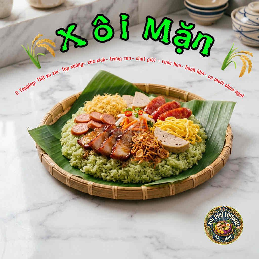 Xôi Phú Thượng Hải Phòng. Mua bán Đồ ăn, thực phẩm và các loại khác tại Quận Lê Chân Hải Phòng được đăng bởi Boy Cố Gắng hình 1