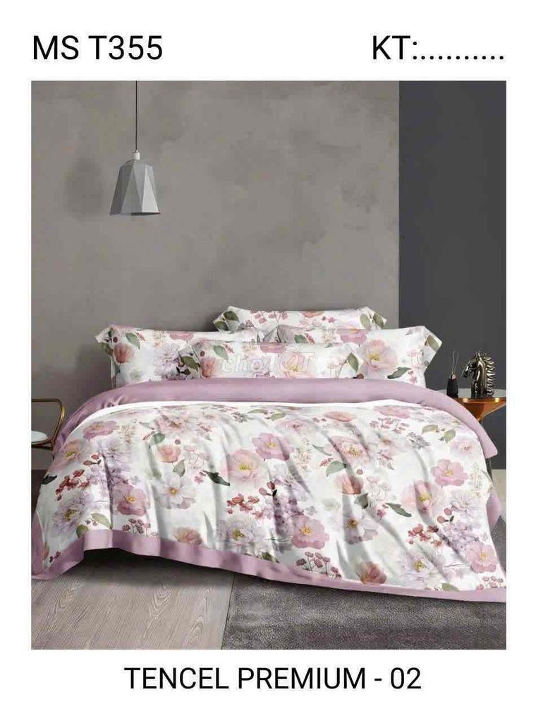 Bộ drap lụa tencel. Mua bán Giường, chăn ga gối nệm tại Quận Ngũ Hành Sơn Đà Nẵng được đăng bởi Vi vân  hình 1