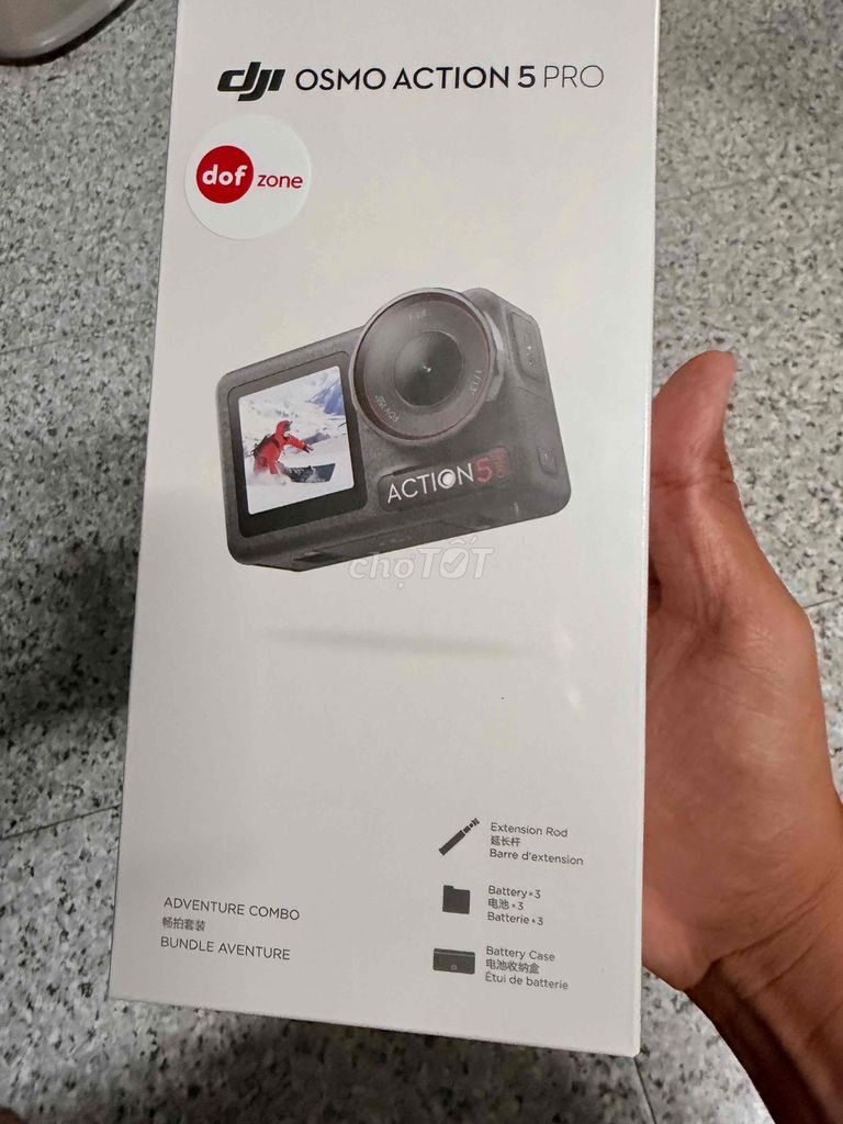 Dji Osmo Action 5 Pro Adventure Combo. Mua bán Máy ảnh, Máy quay tại Thành phố Mỹ Tho Tiền Giang được đăng bởi Nguyễn Thanh Bình hình 1