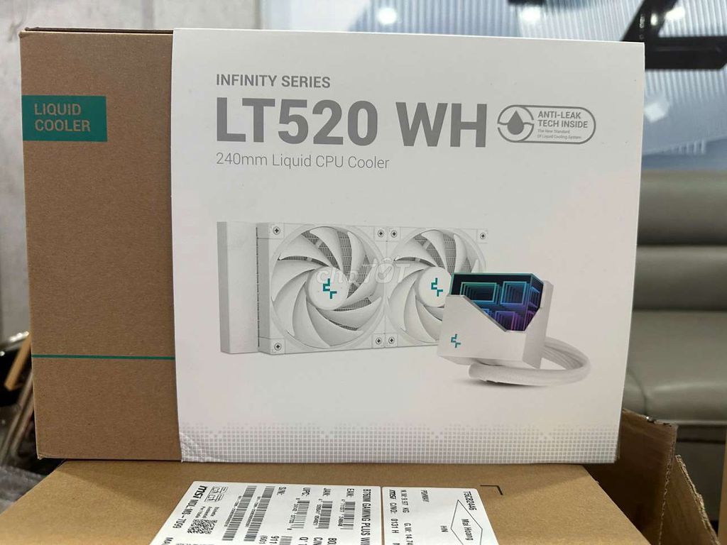 Tản nhiệt nước CPU Deepcool LT520 WH Trắng 240mm. Mua bán Linh kiện (RAM, Card...) tại Quận Hai Bà Trưng Hà Nội được đăng bởi Trần Huy Hoàng hình 1