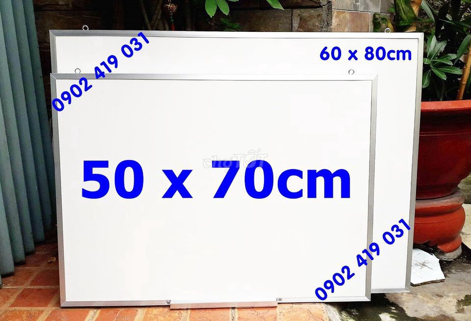 Bảng treo tường, bảng Trắng 50x70cm. Mua bán Đồ dùng văn phòng tại Quận Phú Nhuận Tp Hồ Chí Minh được đăng bởi Cheery Quynh hình 1
