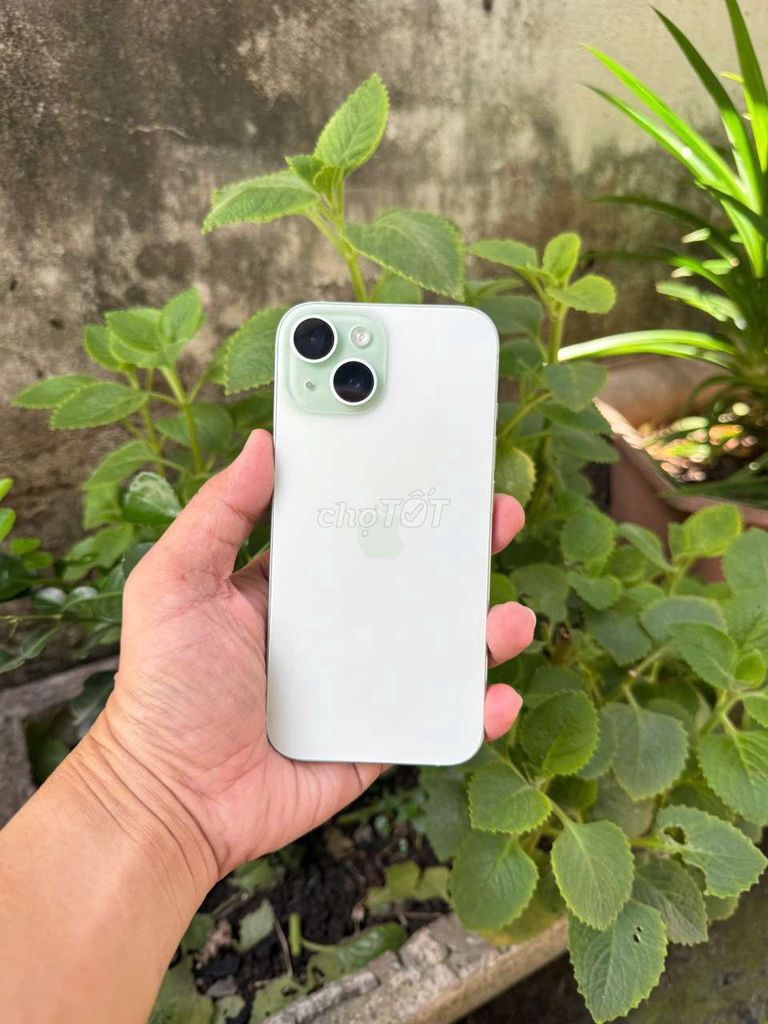 Apple iPhone 15 128GB Xanh lá nhạt. Mua bán Điện thoại tại Quận Gò Vấp Tp Hồ Chí Minh được đăng bởi Thuc Nguyen hình 1