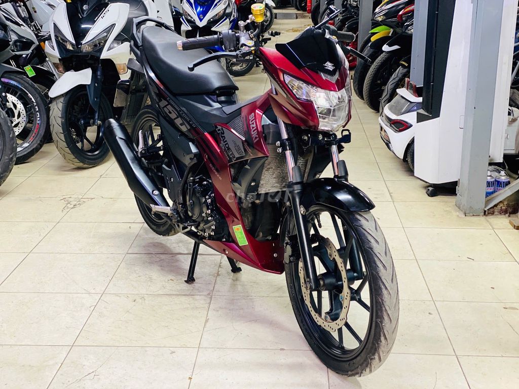 XE MÁY THỊNH PHÁT - RAIDER 150 ĐỎ MẬN ĐẸP ZIN CHẤT. Mua bán Xe máy tại Quận Bắc Từ Liêm Hà Nội được đăng bởi XE MÁY THỊNH PHÁT XE LƯỚT GIÁ RẺ hình 4