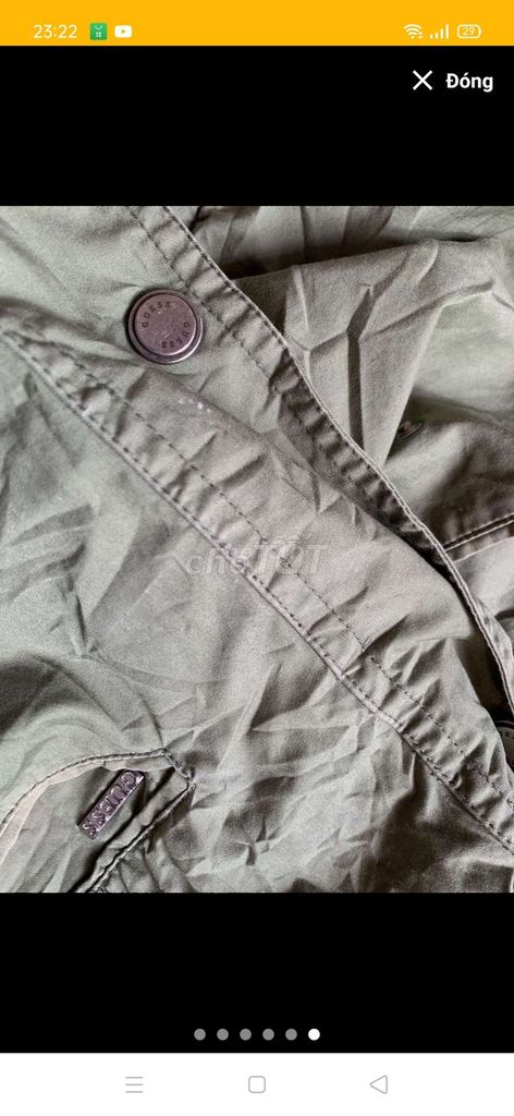 Áo khoác jacket QUESS 100%cotton Mỹ US Size M