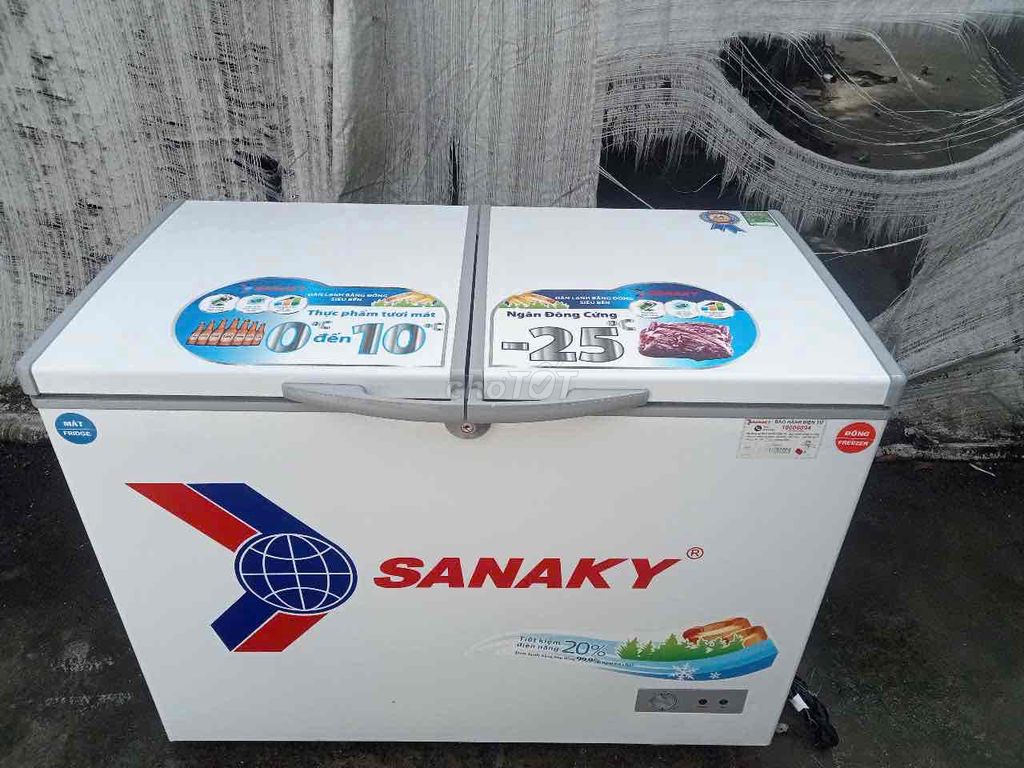 Thanh lí tủ Đông- Mát Sanaky 220L còn BH hãng