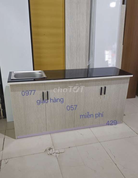 Tủ bếp nhựa 1m65cm .hvh22@