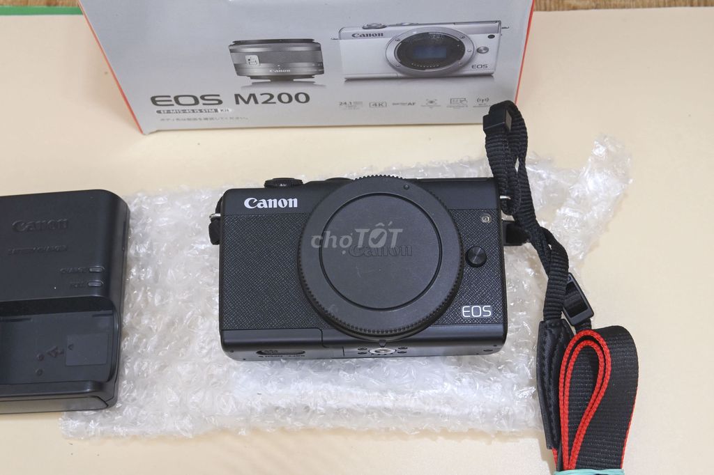 Máy ảnh Canon EOS M200 Đen. Mua bán Máy ảnh, Máy quay tại Quận Tân Bình Tp Hồ Chí Minh được đăng bởi osaka camera hình 1