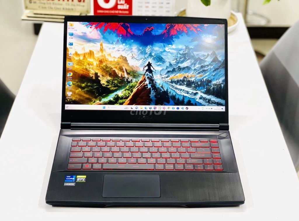 MSI Gaming  GF63 Core i5 11400H RTX 3050 4Gb. Mua bán Laptop tại Quận Hải Châu Đà Nẵng được đăng bởi LAPTOP CỦ GIÁ RẺ ĐÀ NẴNG hình 1