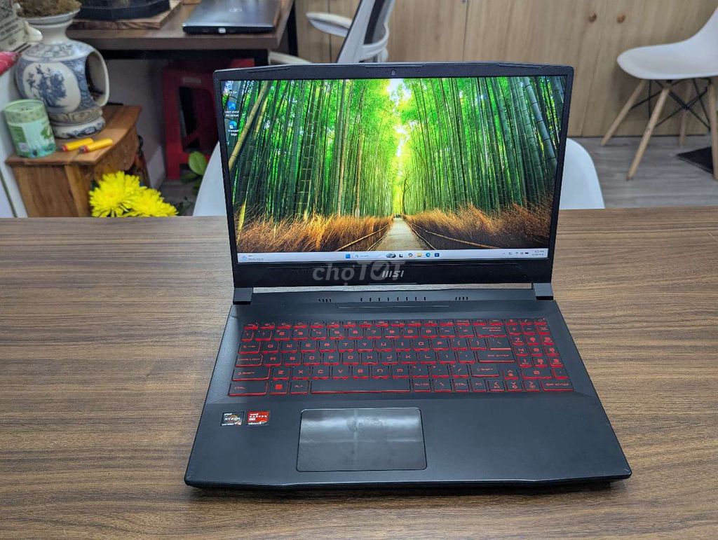 MSI Bravo 15 Ryzen 5-5600H/8GB/512GB/RX 5500M. Mua bán Laptop tại Thành phố Thuận An Bình Dương được đăng bởi LAPTOP VŨ PMV  hình 1