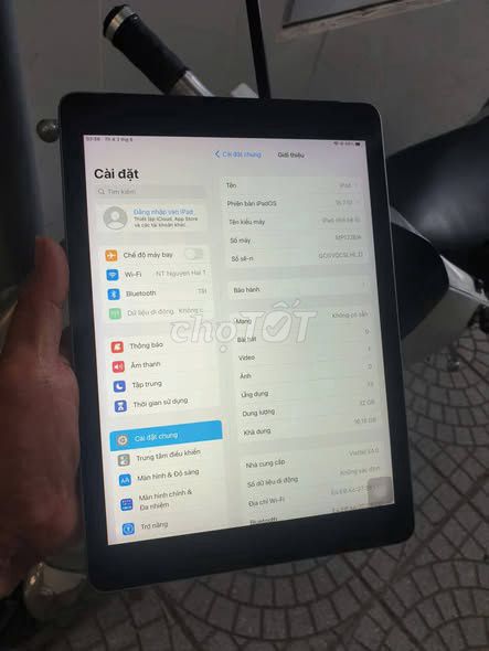 Apple iPad Gen 5 10 inch 32GB. Mua bán Máy tính bảng tại Quận 1 Tp Hồ Chí Minh được đăng bởi Hội Đồ Điện Tử hình 1