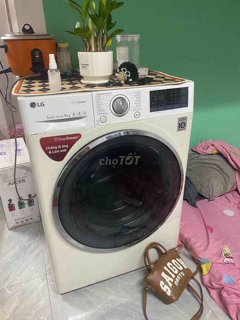 Máy giặt LG 9kg Giặt sấy Trắng. Mua bán Máy giặt tại Quận Gò Vấp Tp Hồ Chí Minh được đăng bởi NiiNaaa hình 1