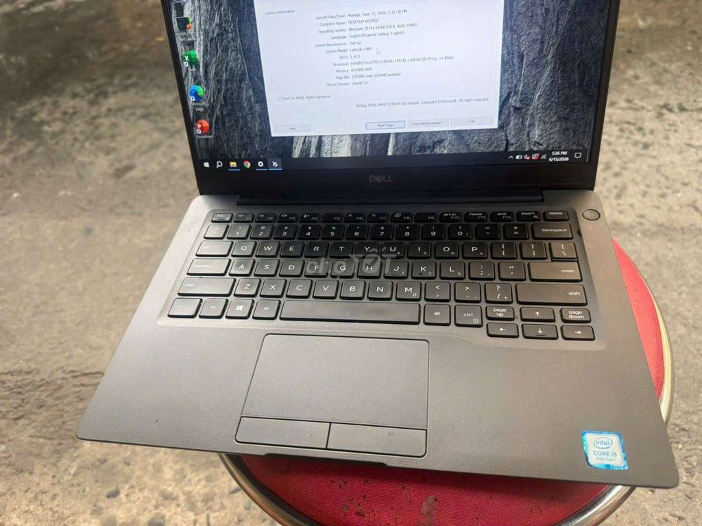 Dell Latitude 7300 i5 13.3 inch 8GB/256GB Xám. Mua bán Laptop tại Quận Bình Thạnh Tp Hồ Chí Minh được đăng bởi Kim Ngân hình 1