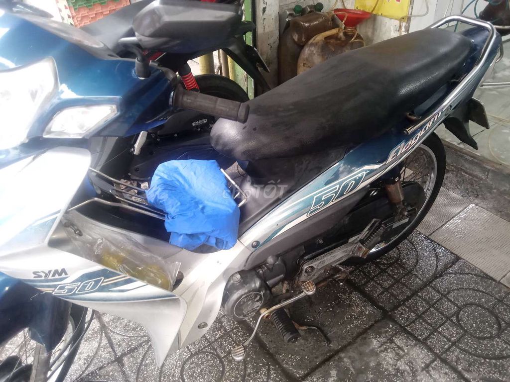 SYM Elegant 50, зеленое серебро