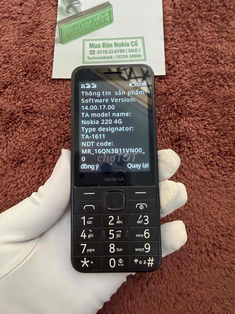 220 đen 4G 2 sim hàng fpt zin nguyên tem ốc. Mua bán Điện thoại tại Quận 10 Tp Hồ Chí Minh được đăng bởi Mua Bán Nokia Cổ hình 1