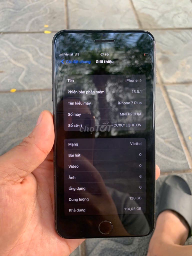 bán iPhone 7 Plus 128GB Đen rẻ. Mua bán Điện thoại tại Quận Hoàng Mai Hà Nội được đăng bởi Nguyễn Trung hình 1