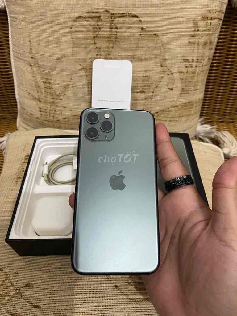 iphone 11 ProMax 256 xanh Mới dùng 5 tháng thôi