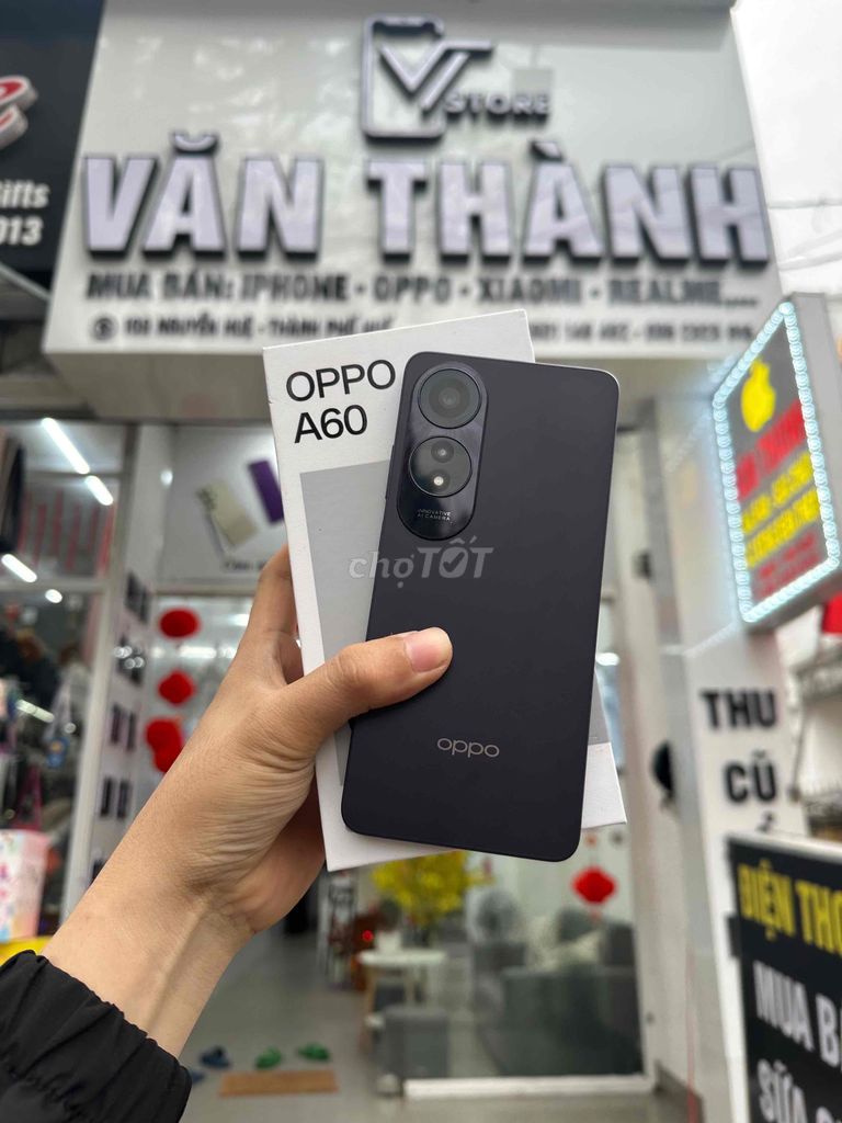 📱oppo a60 8/128gb full boxx mới ken 99%