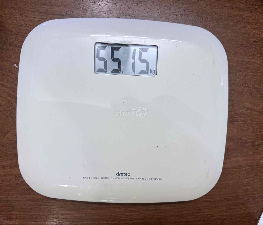 Cân sức khỏe điện tử Dretec BS-157 Trắng. Mua bán Nội thất, đồ gia dụng khác tại Quận Ninh Kiều Cần Thơ được đăng bởi Giang hình 1