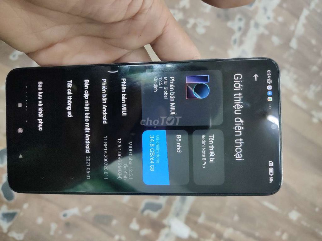 Xiaomi Redmi Note 8 Pro 6GB/64GB Trắng. Mua bán Điện thoại tại Quận Hoàng Mai Hà Nội được đăng bởi Nguyễn Xuân Đại hình 1
