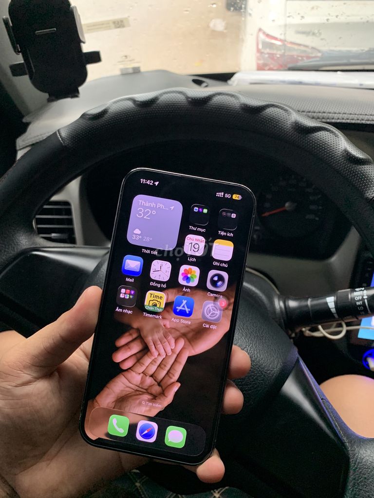 Apple iPhone 13 Pro Max 128GB Xám 80% pin. Mua bán Điện thoại tại Quận Bắc Từ Liêm Hà Nội được đăng bởi Nguyên hình 1