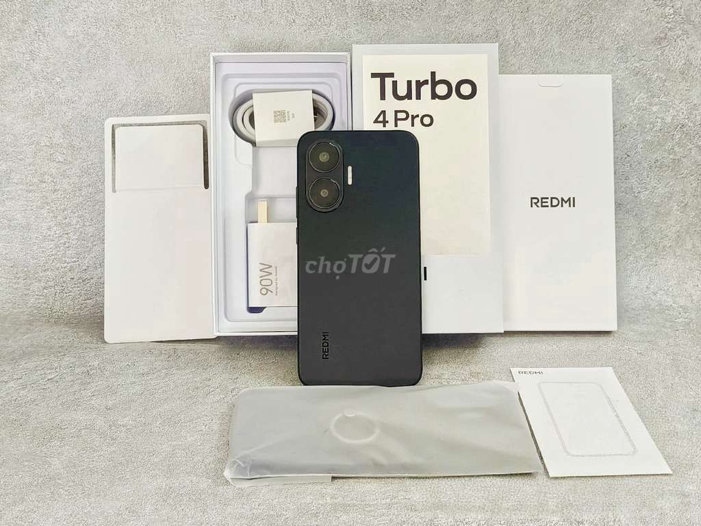Xiaomi Redmi Turbo 4 Pro 256GB Đen. Mua bán Điện thoại tại Huyện An Phú An Giang được đăng bởi Trần Kha hình 1